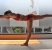 Bikram Yoga Stick Pose